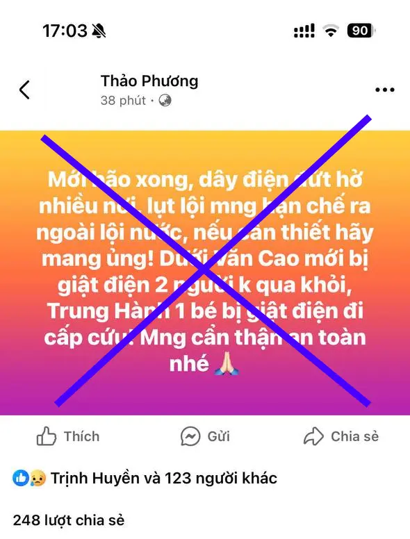 wi3klz trang facebook ca nhan cua 1 ca nhan dang tai thong tin sai su that o hai phong 17261274204171469860841