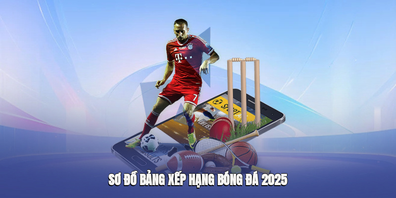 so do bang xep hang bong da 2025