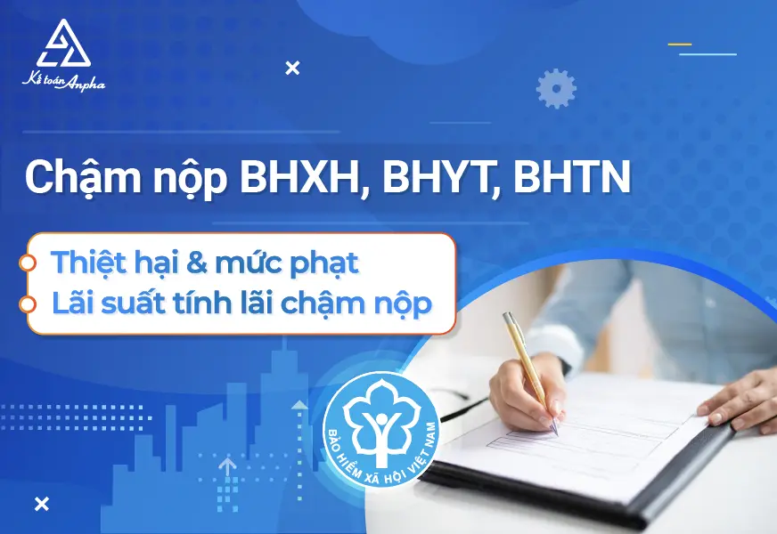 3a0a5n Cong ty cham dong bao hiem xa hoi BHXH bi xu phat the nao