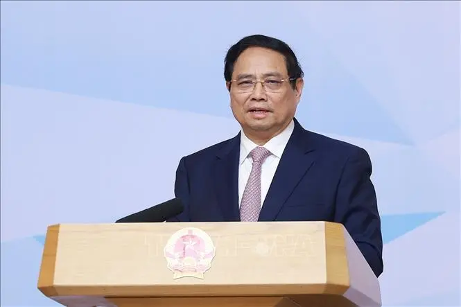 b96q7k vna potal thu tuong chu tri hoi nghi tham van ve thanh lap trung tam tai chinh quoc te tai viet nam stand