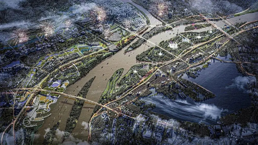 d6ur1r khoi cong xay dung truc dai lo canh quan song hong vao ngay 19 12 2