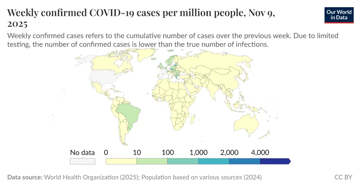 z30prw weekly covid cases per million people
