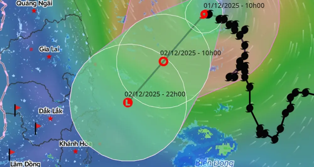 infqoy dien bien bat ngo bao so 15 koto bien dong kha nang con 1 2 con bao trong thang 12 1731