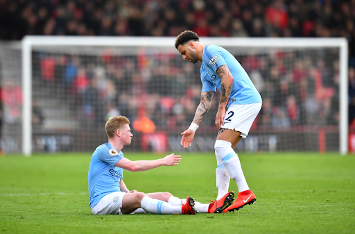 kevin de bruyne tro lai sau chan thuong