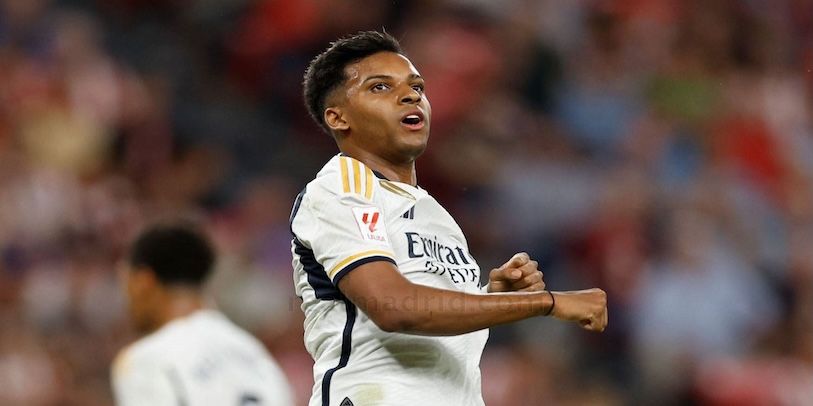 rodrygo goes trong mau ao real madrid nhung nam dau