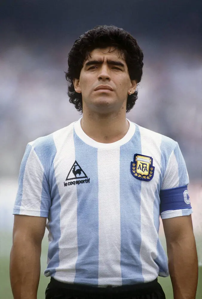 bfyt0e diego maradona playing for argentina in 1986