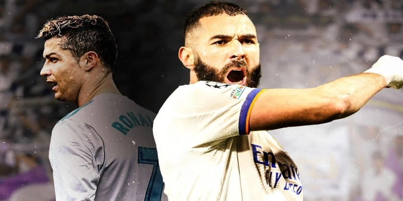 cr7 vs benzema