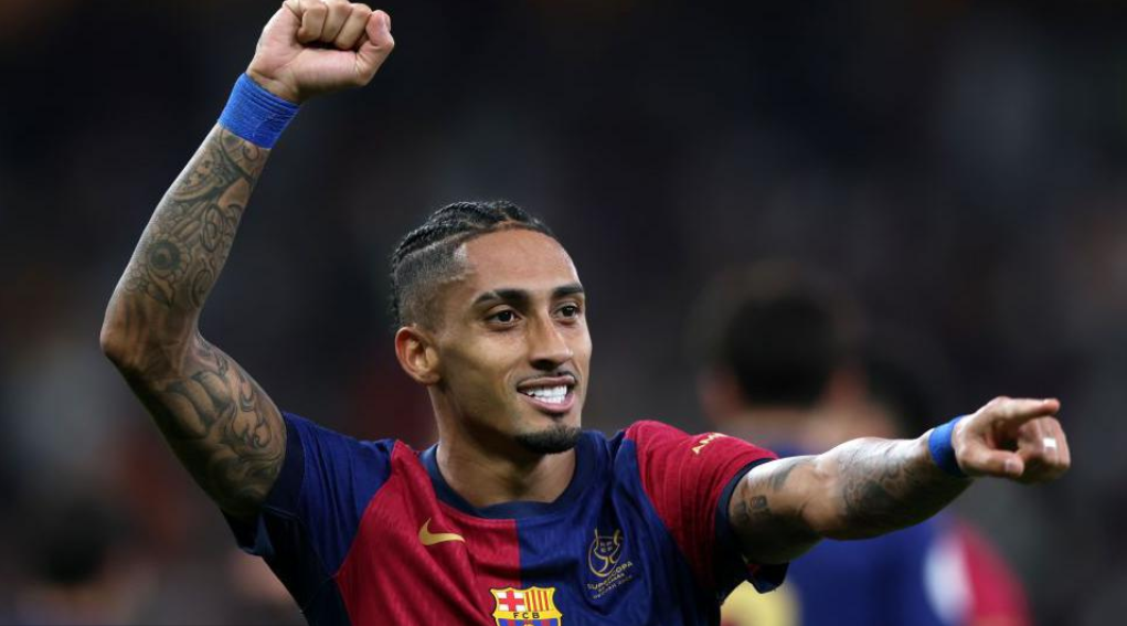 Raphinha tiếc nuối lớn khi trượt Quả Bóng Vàng 2025