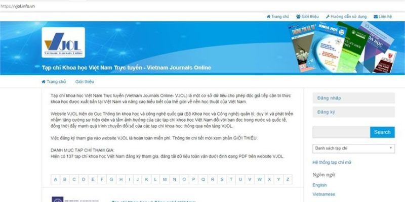 Công cụ giáo dục số hiện đại trên VJOL