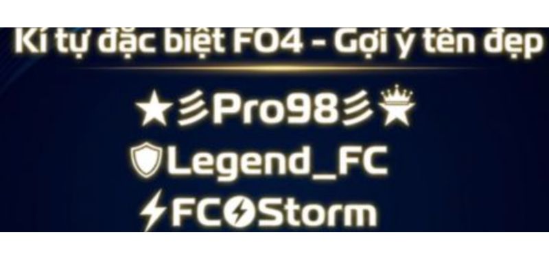 Những mẫu Kí tự đặc biệt FO4 phổ biến nhất 2026