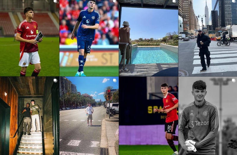 Cầu thủ Tyler Fredricson: "Đá tảng" đầy triển vọng của học viện Manchester United