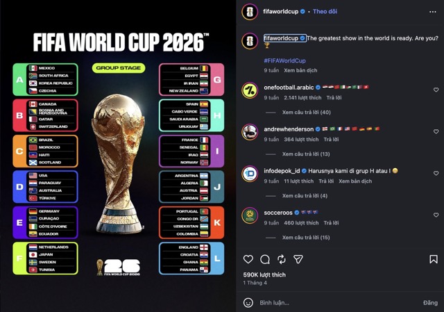 Điểm mặt các đại diện châu Á tham dự WC 2026: Kỷ lục số lượng