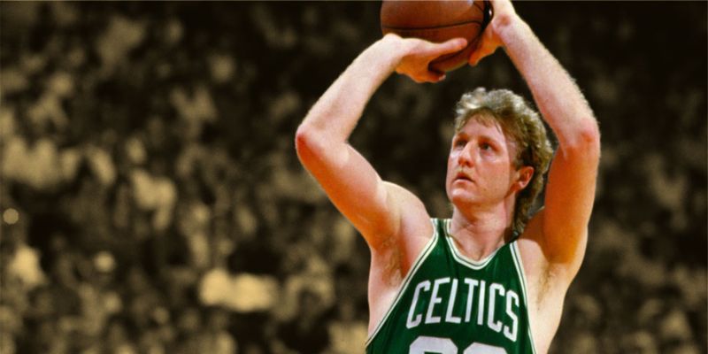 Larry Bird đã xây dựng sự nghiệp bằng nỗ lực bền bỉ