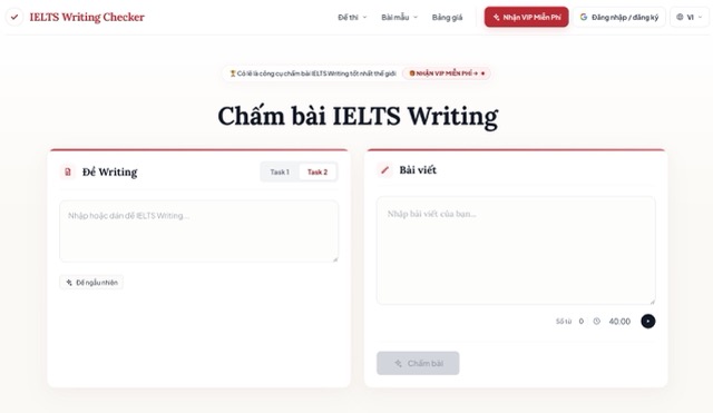 Luyện IELTS Writing bằng AI: Chấm nhanh, biết lỗi, sửa ngay