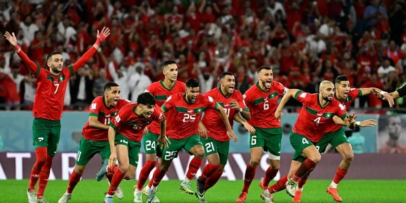 Sơ đồ chiến thuật hiện đại giúp tuyển Maroc thể hiện tốt