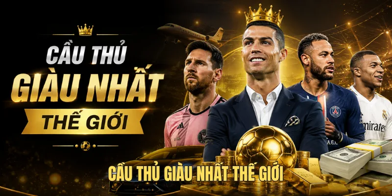 cau thu giau nhat the gioi