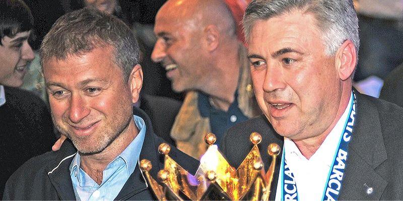 Carlo Ancelotti thời trẻ khoác áo hai gã khổng lồ