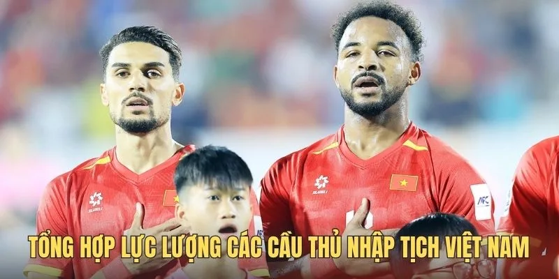Tổng hợp một số các cầu thủ nhập tịch Việt Nam nổi bật