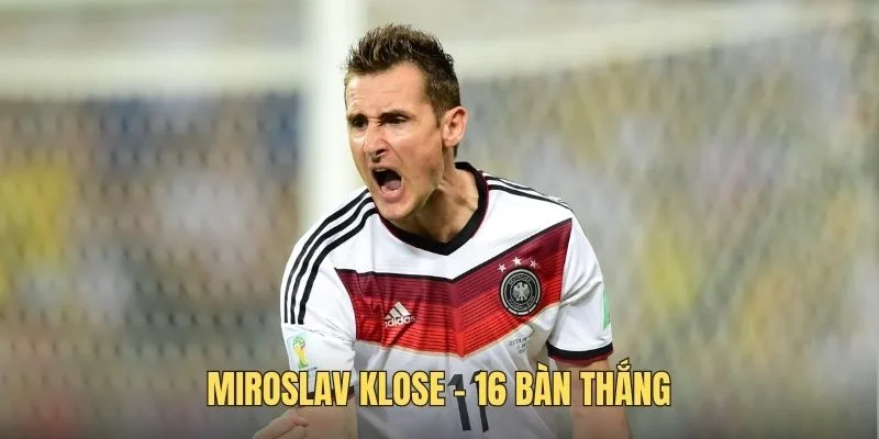 Huyền thoại bóng đá Đức nắm giữ kỷ lục ghi bàn nhiều nhất World Cup