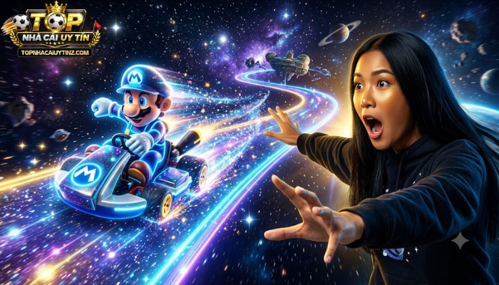 Hệ thống đồ họa và âm thanh sống động trong Cosmic Mario