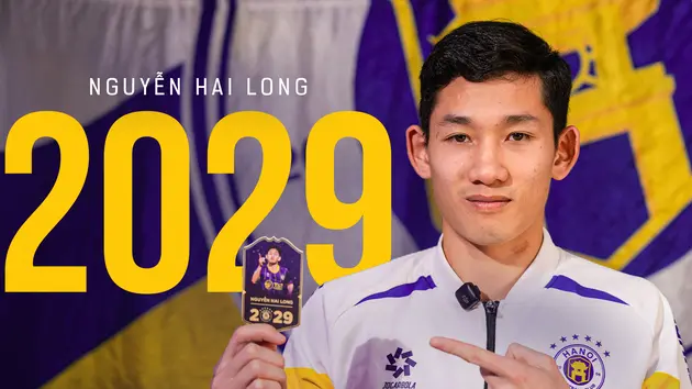 Hai Long xây dựng kỹ năng từ những năm đầu chơi bóng